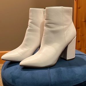 White booties